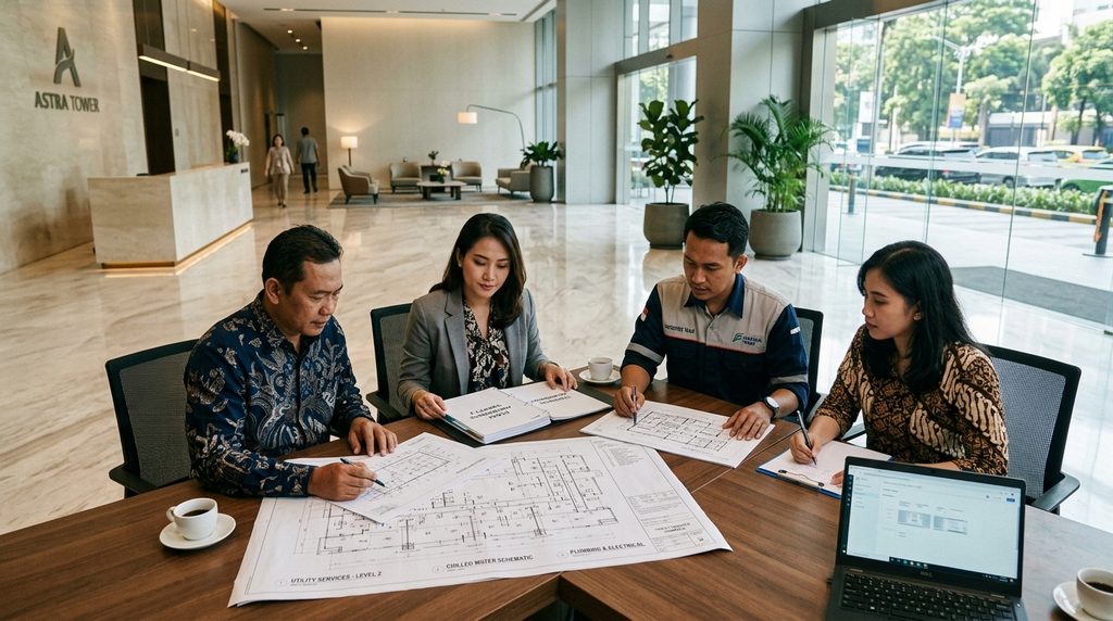 masterizin pada tahap awal koordinasi proyek