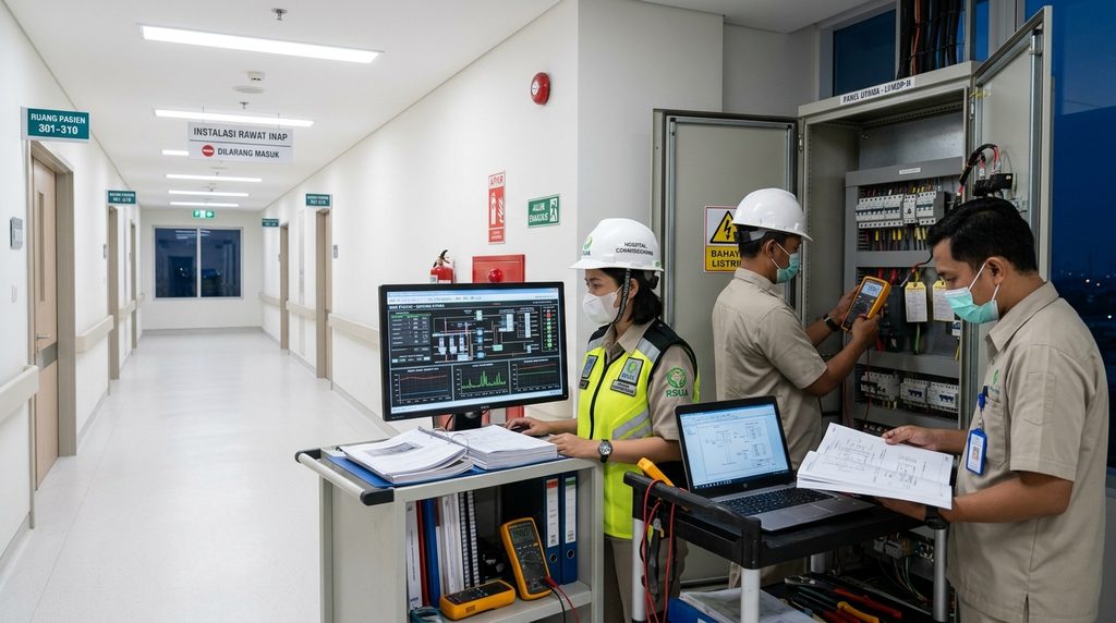 jasa slf rumah sakit untuk commissioning sistem bangunan medis