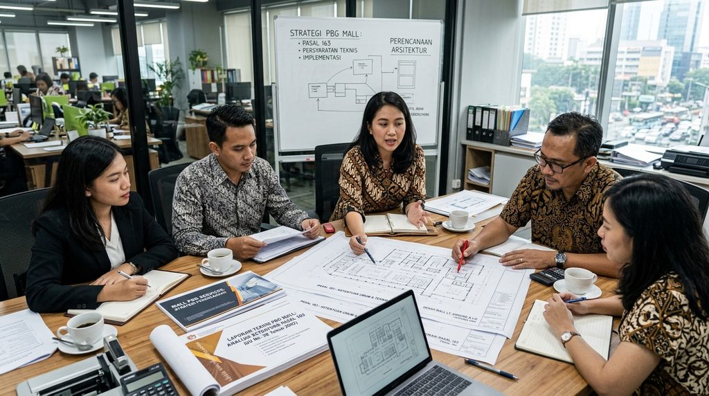 jasa pbg mall pada tahap perencanaan mall