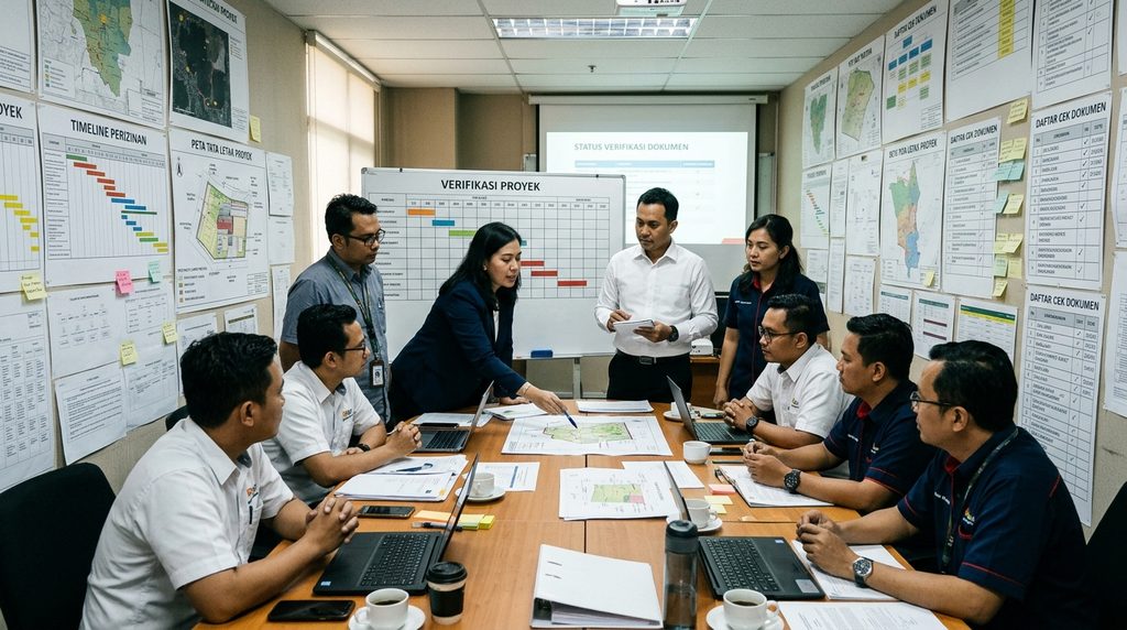 analisis izin penggunaan lahan sebelum keputusan pembangunan