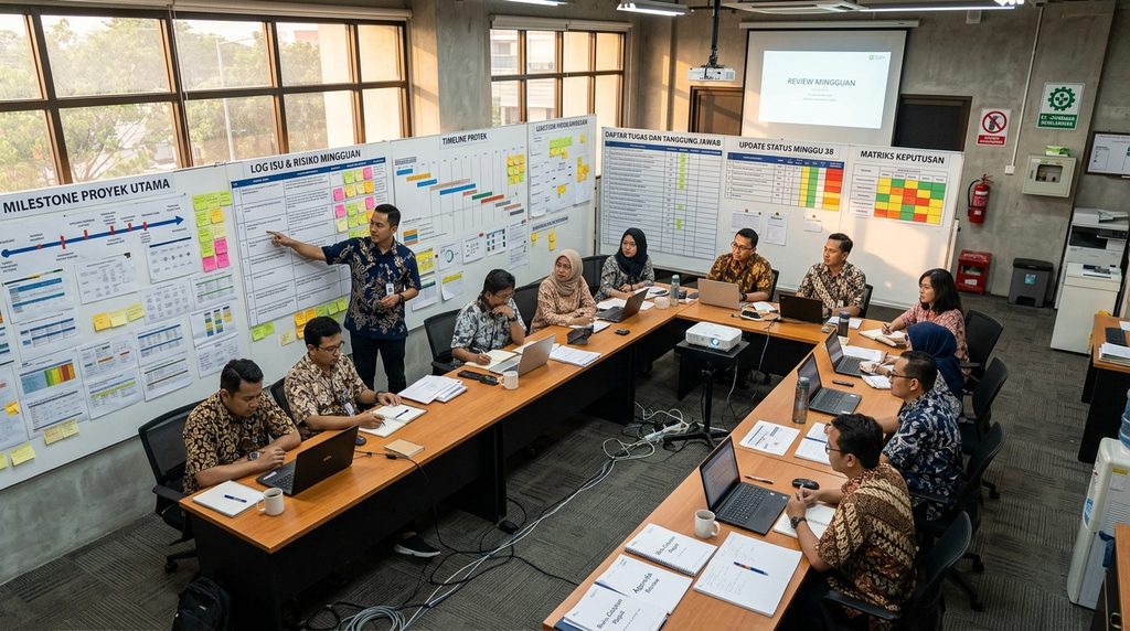 konsultan izin fasilitas publik — war room perizinan tahap persiapan inspeksi