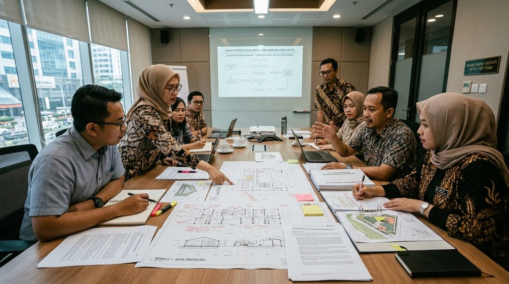 jasa pbg hotel pada tahap perencanaan hotel