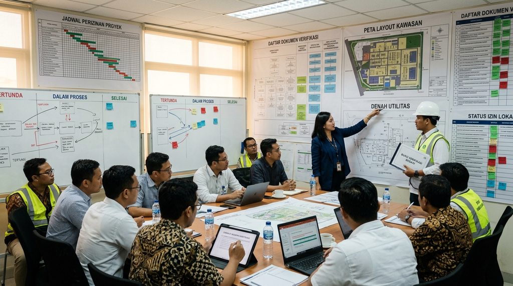 analisis jasa pendampingan proyek konstruksi sebelum keputusan pembangunan