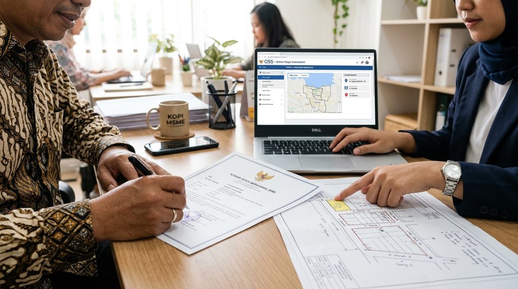 cara mengurus kkpr online melalui OSS untuk usaha