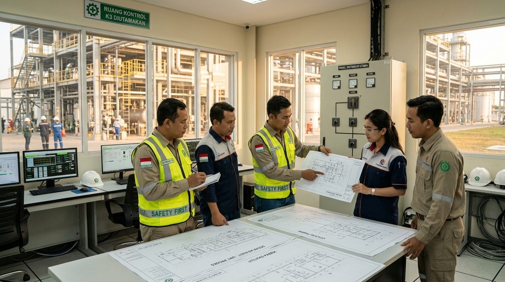 standar teknis bangunan gedung — audit teknis pabrik tahap pra-pengajuan