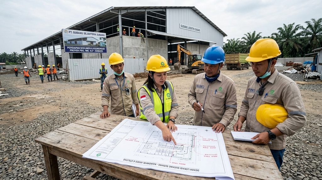 jasa pbg imb slf subang - persiapan dokumen dan koordinasi proyek di Subang