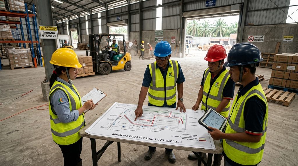 jasa pbg imb slf kediri - persiapan dokumen dan koordinasi proyek di Kediri