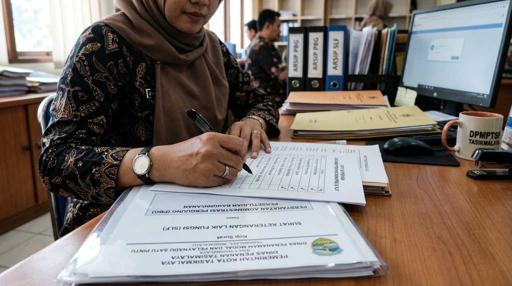jasa pbg imb slf tasikmalaya - audit dokumen dan koordinasi proyek di Tasikmalaya