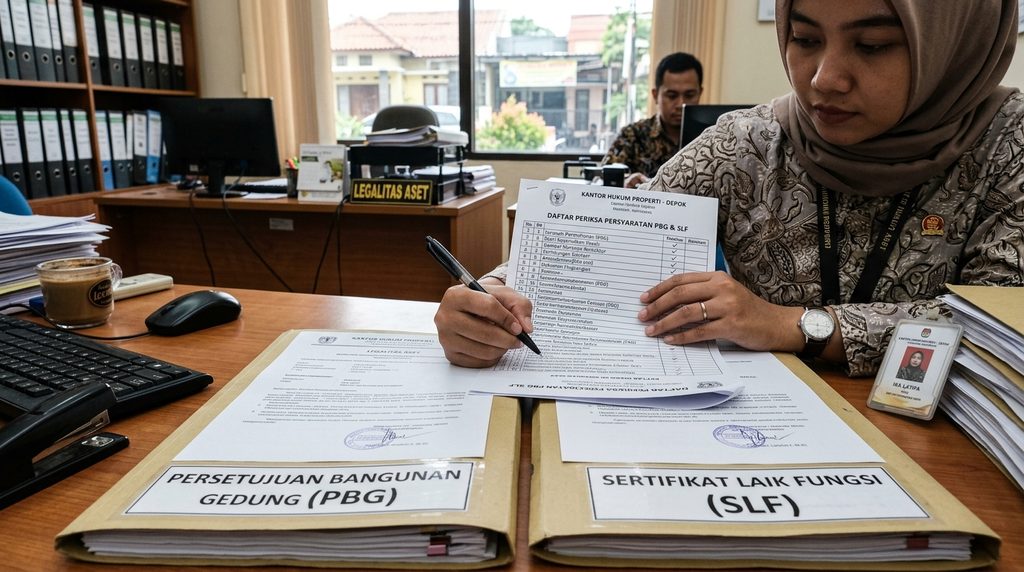 jasa pbg imb slf depok - audit dokumen dan koordinasi proyek di Depok