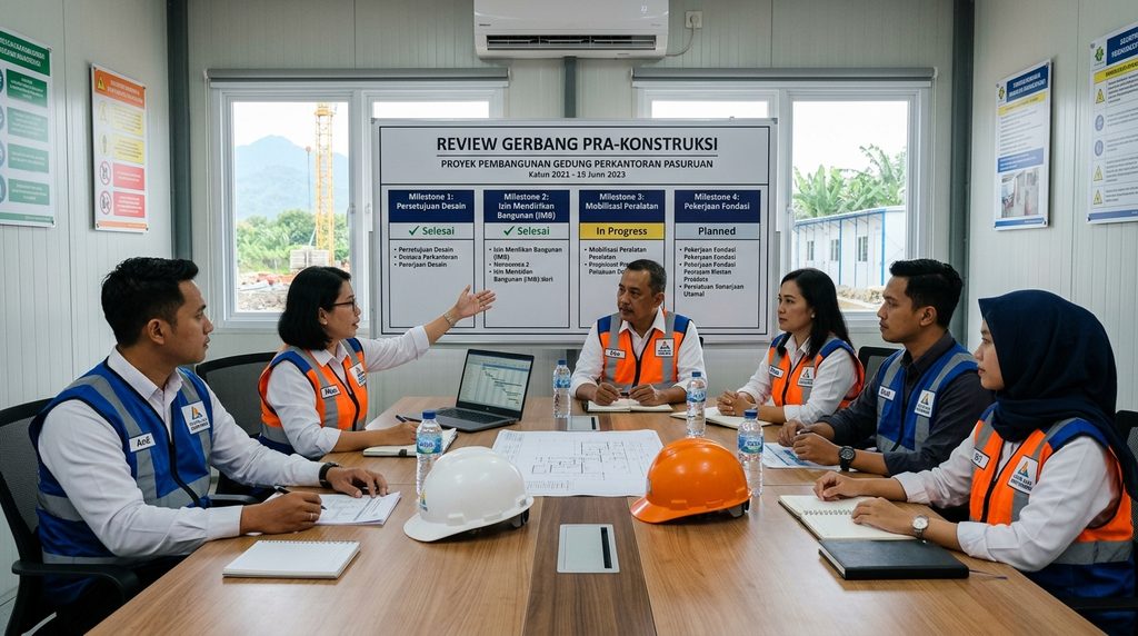 jasa pbg imb slf pasuruan - persiapan dokumen dan koordinasi proyek di Pasuruan