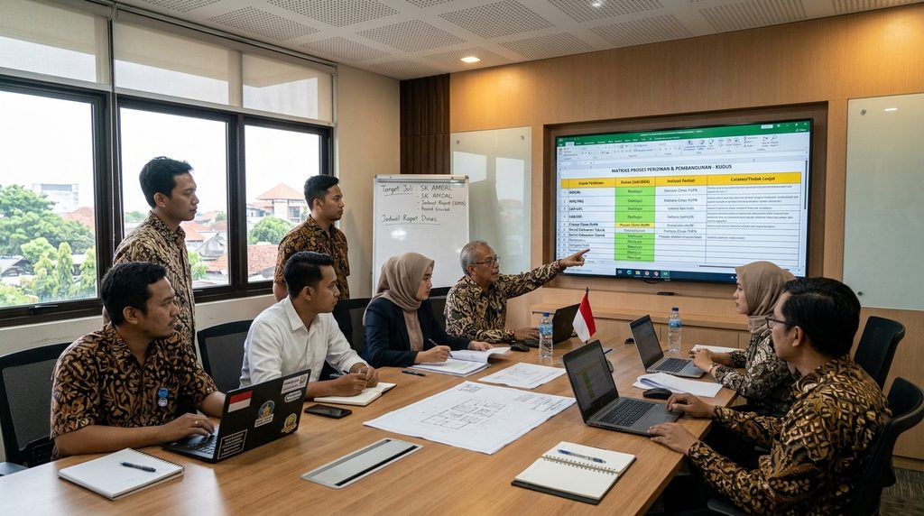 jasa pbg imb slf kudus - persiapan dokumen dan koordinasi proyek di Kudus